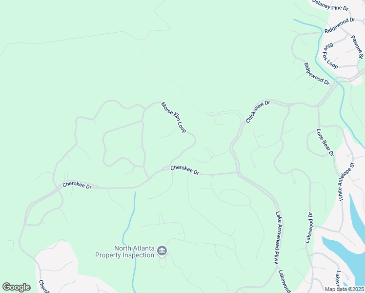 map of restaurants, bars, coffee shops, grocery stores, and more near 129 Morse Elm Loop in Waleska
