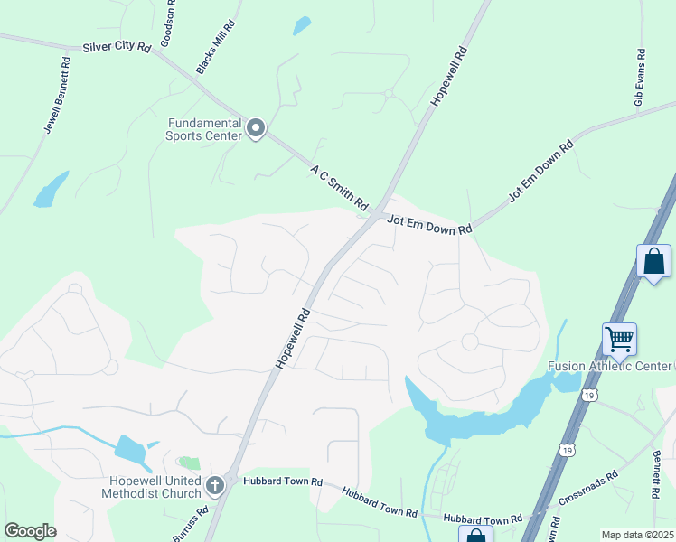 map of restaurants, bars, coffee shops, grocery stores, and more near 4250 Balsam Bark Drive in Cumming