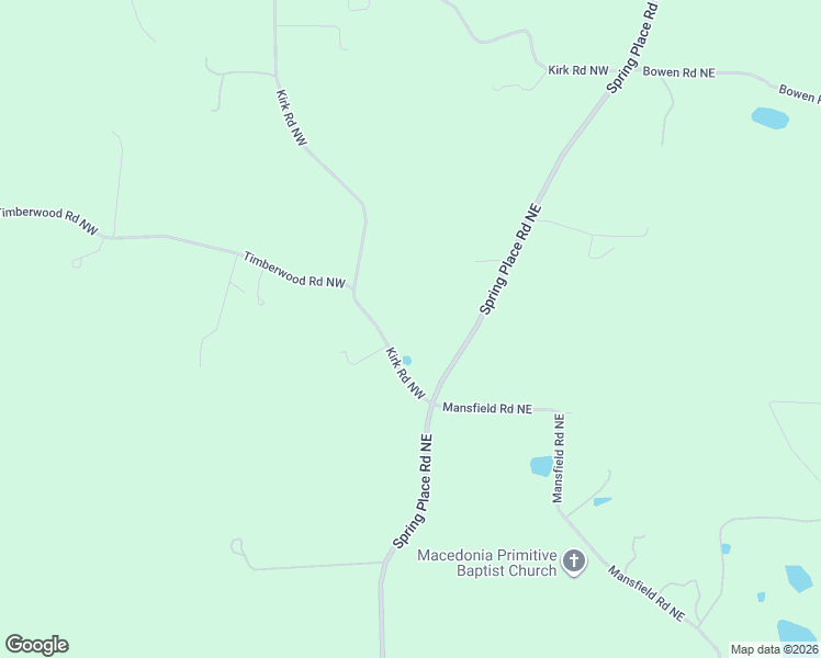 map of restaurants, bars, coffee shops, grocery stores, and more near 50 Kirk Road Northwest in White