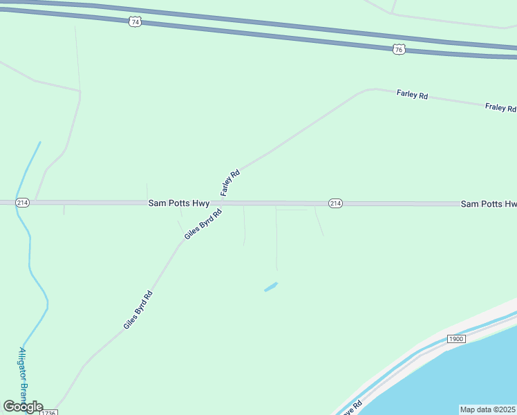 map of restaurants, bars, coffee shops, grocery stores, and more near 6944 Sam Potts Highway in Hallsboro