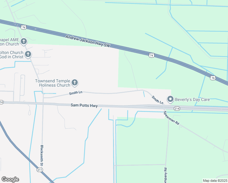 map of restaurants, bars, coffee shops, grocery stores, and more near 581 Smith Lane in Bolton