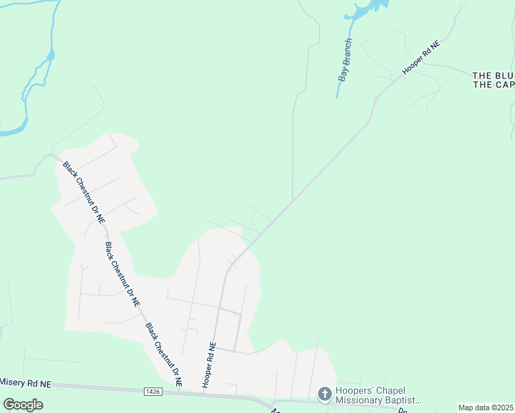 map of restaurants, bars, coffee shops, grocery stores, and more near 3964 John Davis Road Northeast in Leland