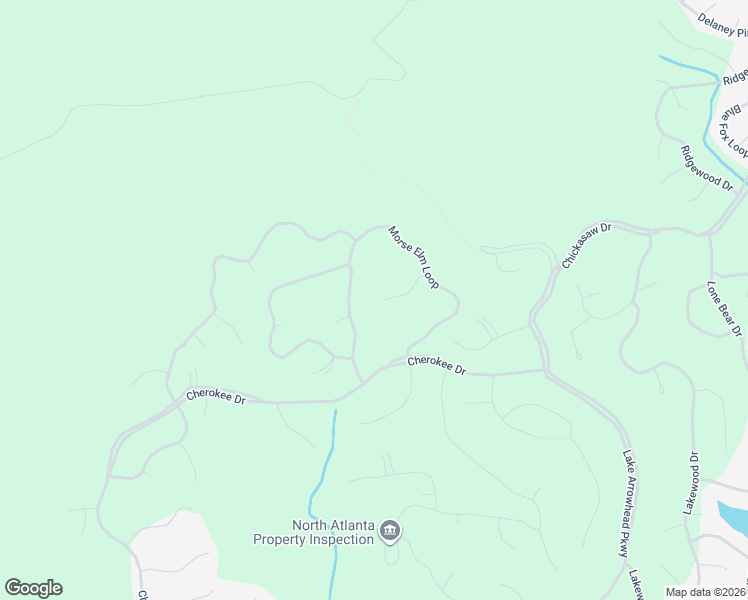 map of restaurants, bars, coffee shops, grocery stores, and more near 269 Morse Elm Loop in Waleska