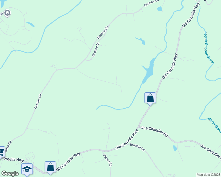 map of restaurants, bars, coffee shops, grocery stores, and more near 2794 Sawyer Mill Drive in Gainesville