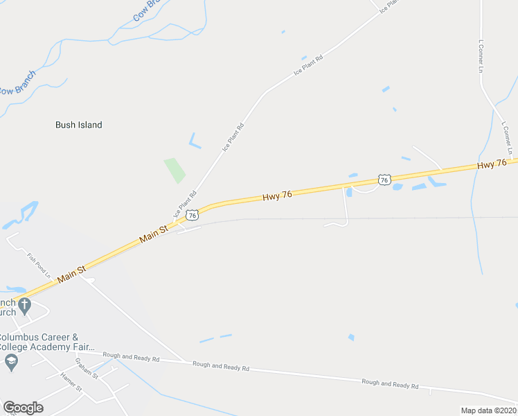 map of restaurants, bars, coffee shops, grocery stores, and more near 12313 Andrew Jackson Highway Southwest in Fair Bluff
