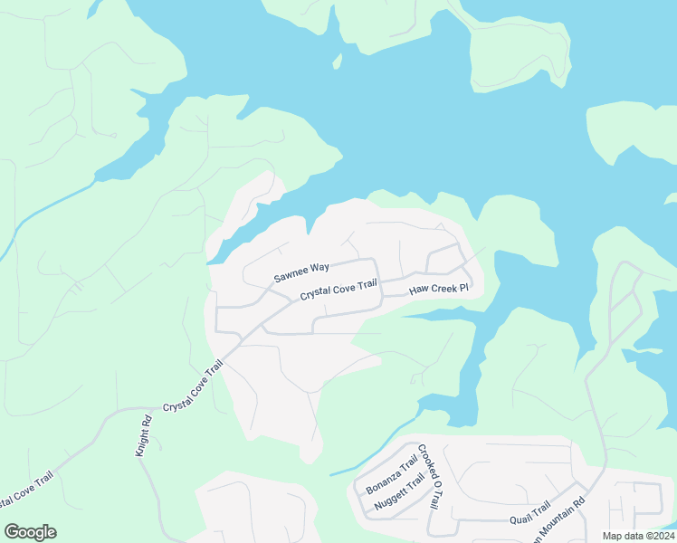map of restaurants, bars, coffee shops, grocery stores, and more near 6740 Sawnee Way in Gainesville