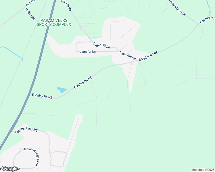 map of restaurants, bars, coffee shops, grocery stores, and more near 20 Mahan Lane in Rydal