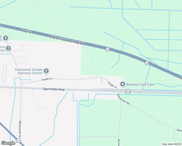 map of restaurants, bars, coffee shops, grocery stores, and more near 709 Smith Lane in Bolton