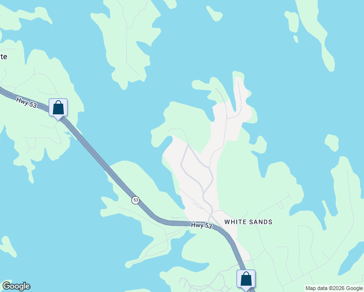 map of restaurants, bars, coffee shops, grocery stores, and more near 2279 Boy Scout Camp Road in Gainesville