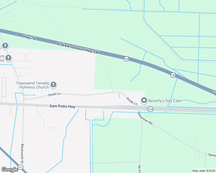 map of restaurants, bars, coffee shops, grocery stores, and more near 709 Smith Lane in Bolton