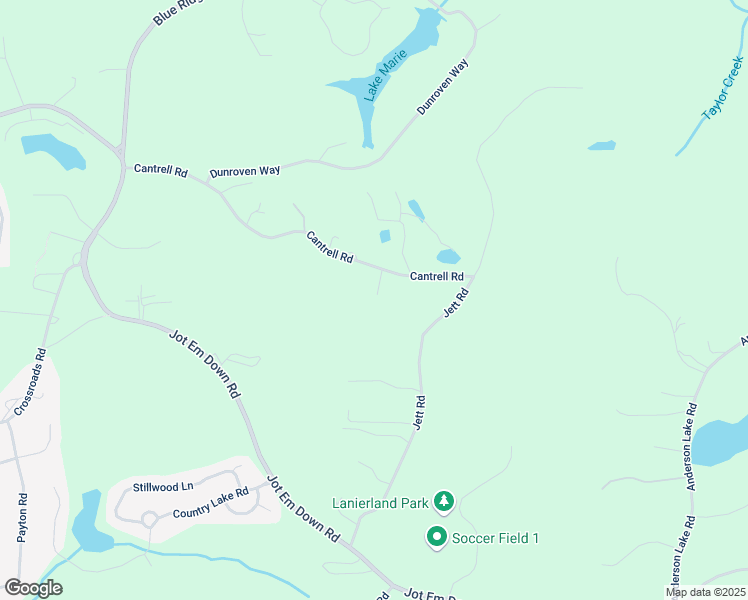 map of restaurants, bars, coffee shops, grocery stores, and more near 5484 Cantrell Road in Dawsonville