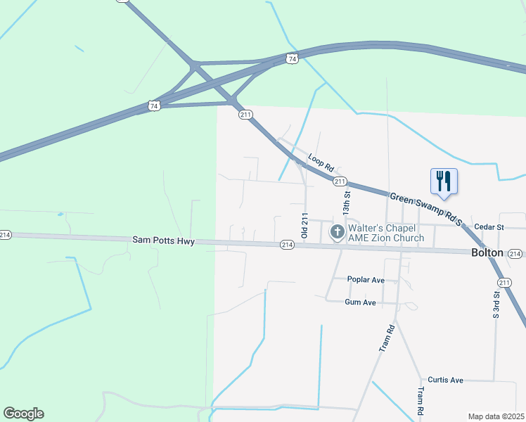 map of restaurants, bars, coffee shops, grocery stores, and more near 151 Cypress Avenue in Bolton
