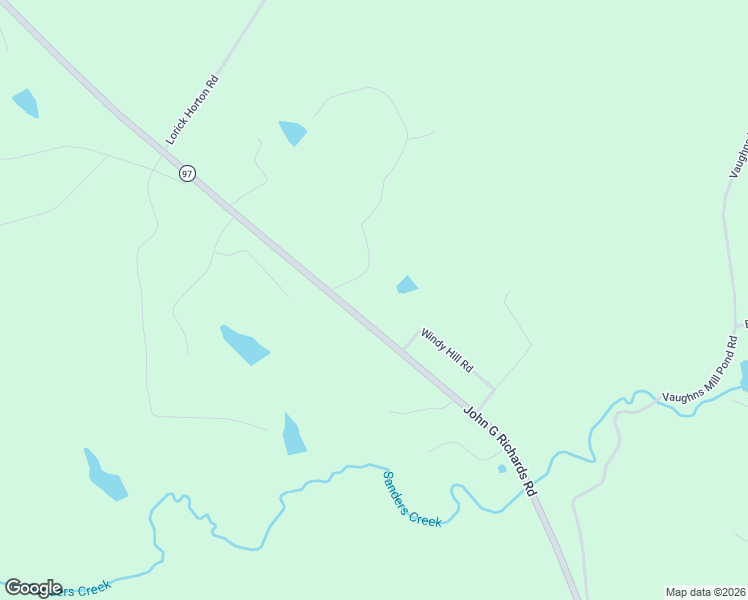 map of restaurants, bars, coffee shops, grocery stores, and more near 1338 John G Richards Road in Camden