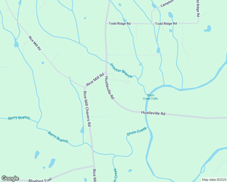 map of restaurants, bars, coffee shops, grocery stores, and more near 4198 Hustleville Road in Albertville