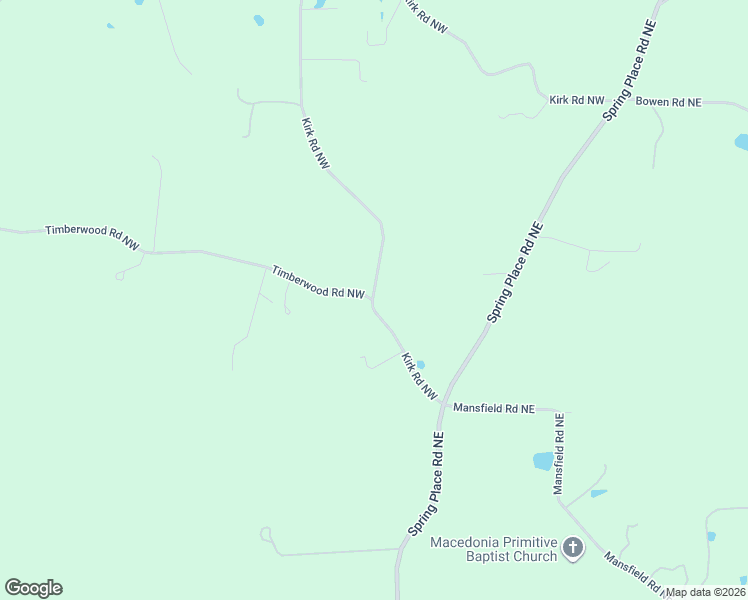 map of restaurants, bars, coffee shops, grocery stores, and more near 80 Kirk Road Northwest in White