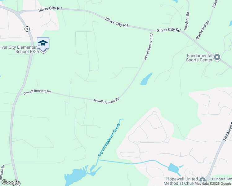 map of restaurants, bars, coffee shops, grocery stores, and more near 6475 Jewell Bennett Road in Dawsonville