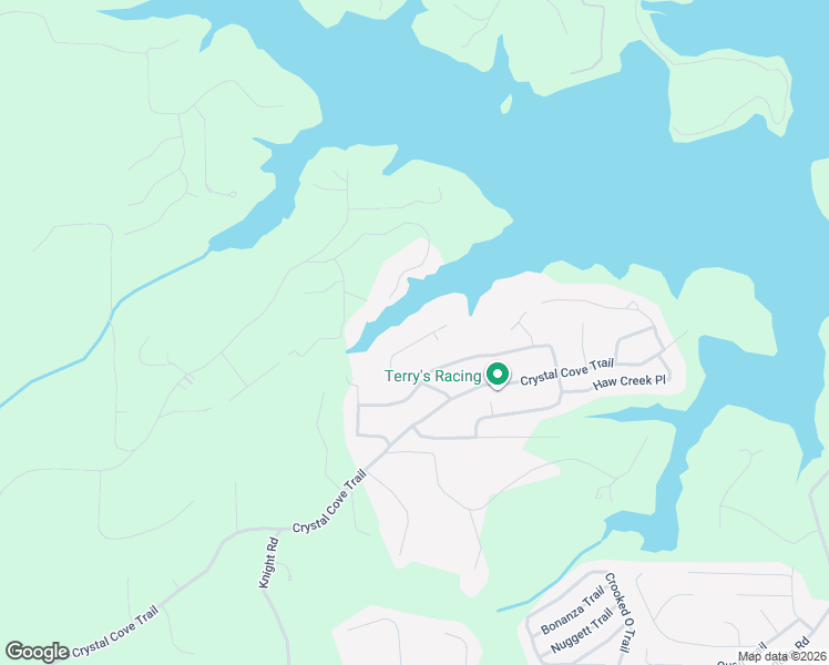 map of restaurants, bars, coffee shops, grocery stores, and more near 6745 Thunder Trail in Gainesville