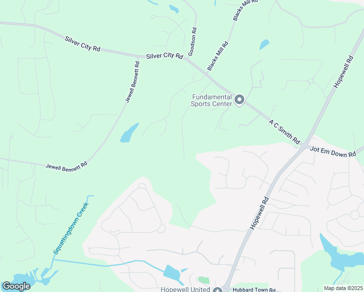 map of restaurants, bars, coffee shops, grocery stores, and more near 7820 Silver Creek Road in Dawsonville