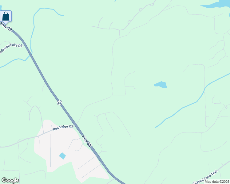 map of restaurants, bars, coffee shops, grocery stores, and more near 6320 Nix Road in Dawsonville