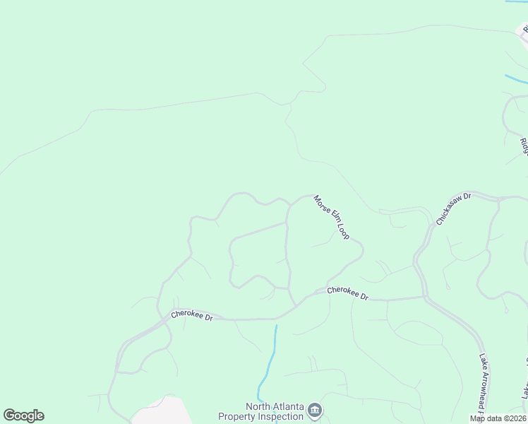 map of restaurants, bars, coffee shops, grocery stores, and more near 113 Indian Oak Drive in Waleska