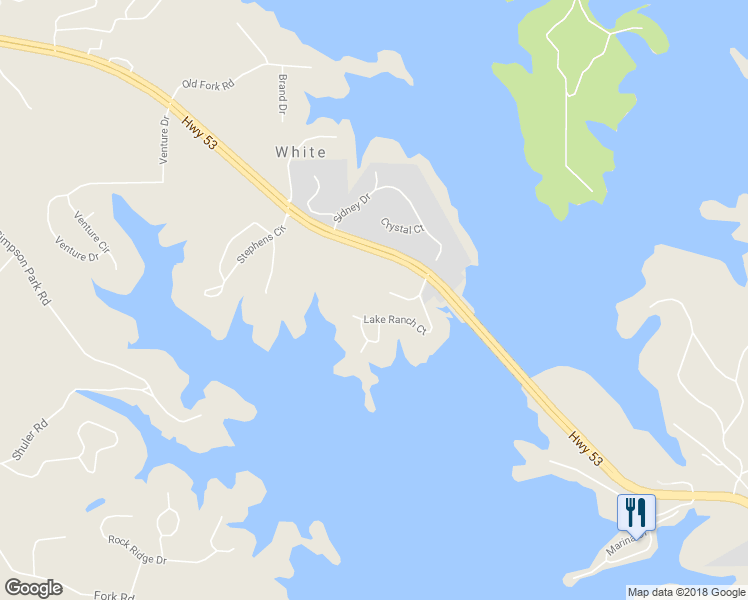 map of restaurants, bars, coffee shops, grocery stores, and more near 2223 Papp Drive in Gainesville