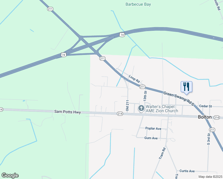 map of restaurants, bars, coffee shops, grocery stores, and more near 131 Cypress Avenue in Bolton