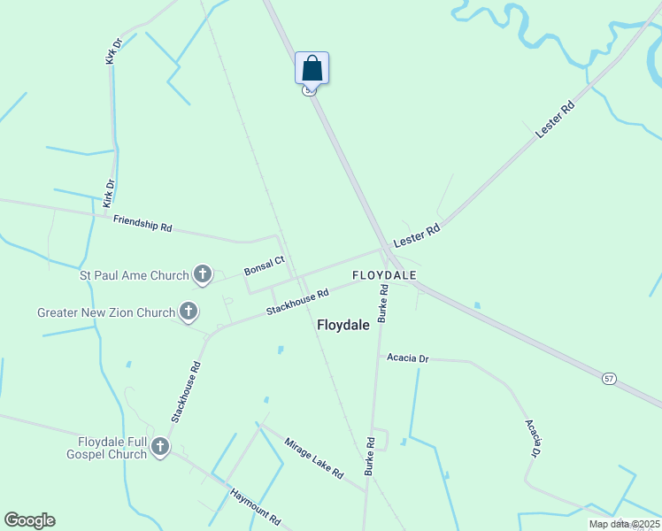 map of restaurants, bars, coffee shops, grocery stores, and more near 2535 Lester Road in Dillon
