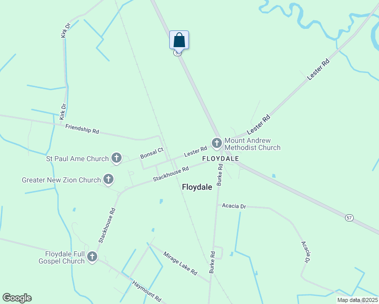 map of restaurants, bars, coffee shops, grocery stores, and more near 2535 Lester Road in Dillon