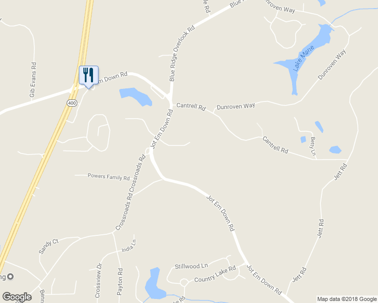 map of restaurants, bars, coffee shops, grocery stores, and more near 5280 Kendalls Way in Cumming