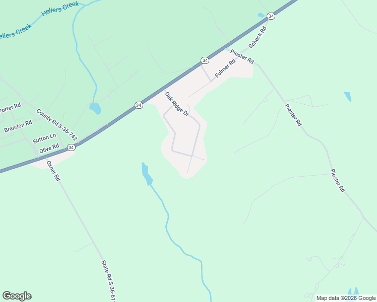 map of restaurants, bars, coffee shops, grocery stores, and more near 401 Oak Ridge Drive in Newberry