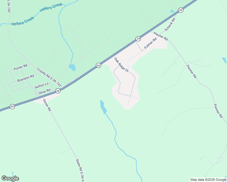 map of restaurants, bars, coffee shops, grocery stores, and more near 88 Oak Ridge Loop in Newberry