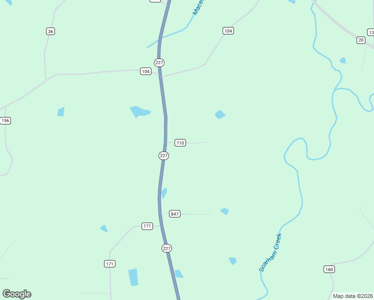 map of restaurants, bars, coffee shops, grocery stores, and more near 22 County Road 710 in Crossville