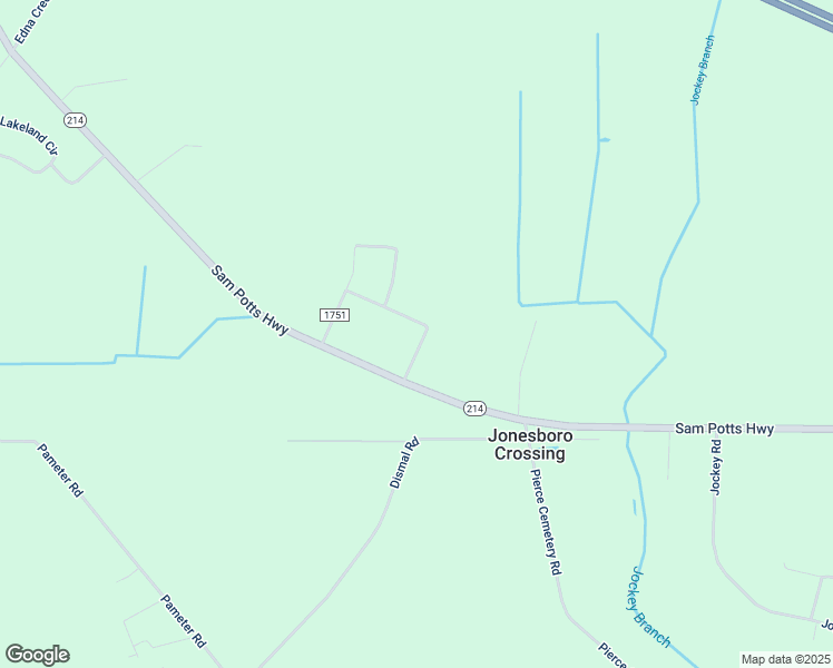 map of restaurants, bars, coffee shops, grocery stores, and more near 107 Bluebird Lane in Hallsboro
