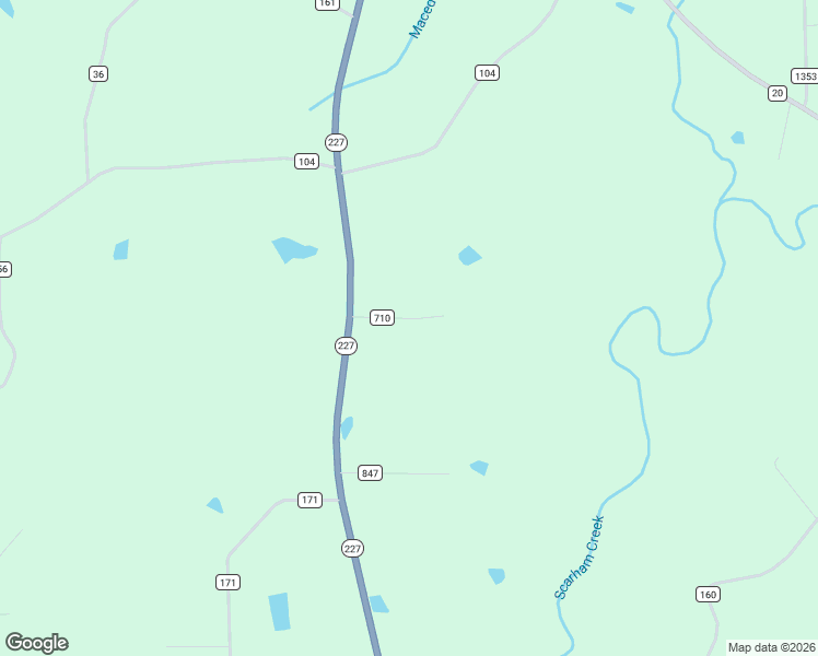 map of restaurants, bars, coffee shops, grocery stores, and more near 22 County Road 710 in Crossville