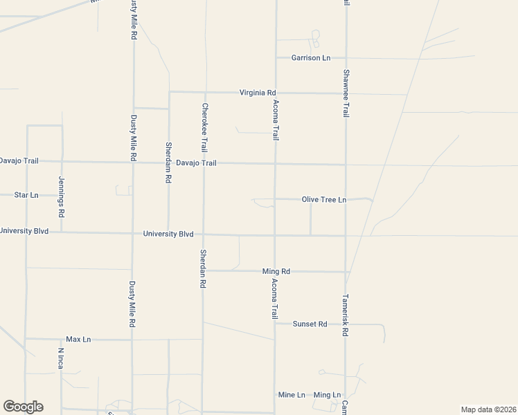 map of restaurants, bars, coffee shops, grocery stores, and more near 4188 Sunrise Way in Homestead Valley