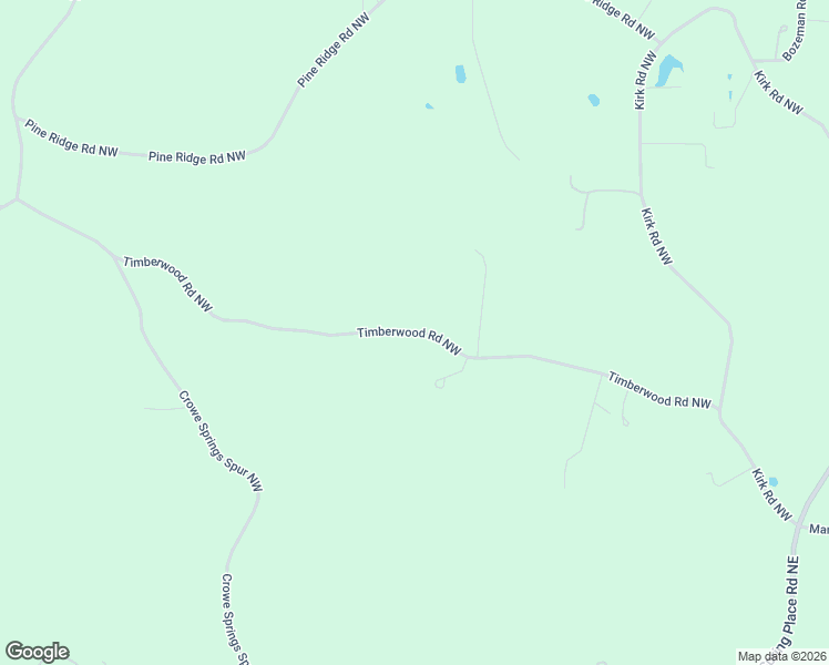 map of restaurants, bars, coffee shops, grocery stores, and more near 482 Timberwood Road Northwest in White