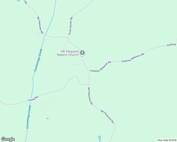 map of restaurants, bars, coffee shops, grocery stores, and more near 25 Dulaney Wilemon Road in Fulton