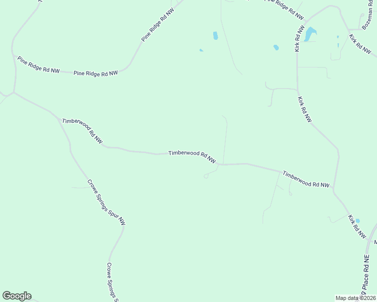 map of restaurants, bars, coffee shops, grocery stores, and more near 482 Timberwood Road Northwest in White