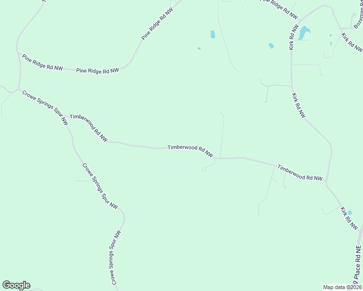 map of restaurants, bars, coffee shops, grocery stores, and more near 347-369 Timberwood Road Northwest in White