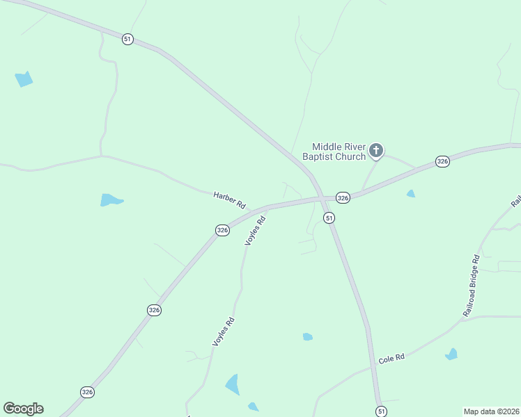 map of restaurants, bars, coffee shops, grocery stores, and more near 201-299 Harber Road in Carnesville