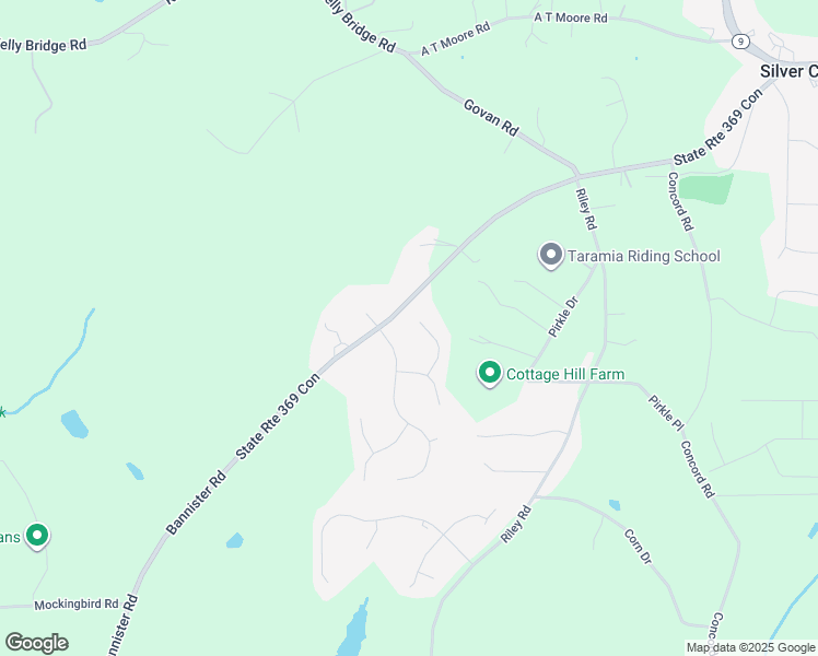 map of restaurants, bars, coffee shops, grocery stores, and more near 6855 Bannister Park Lane in Cumming