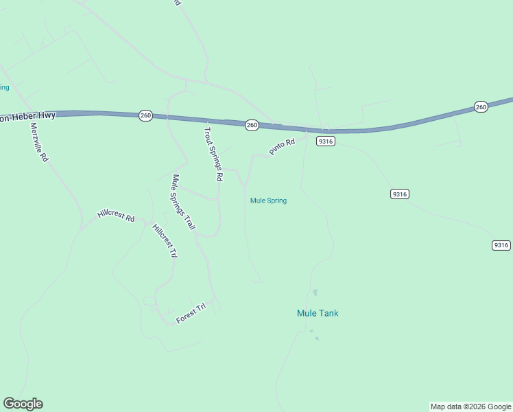 map of restaurants, bars, coffee shops, grocery stores, and more near 65 Pinto Road in Coconino County
