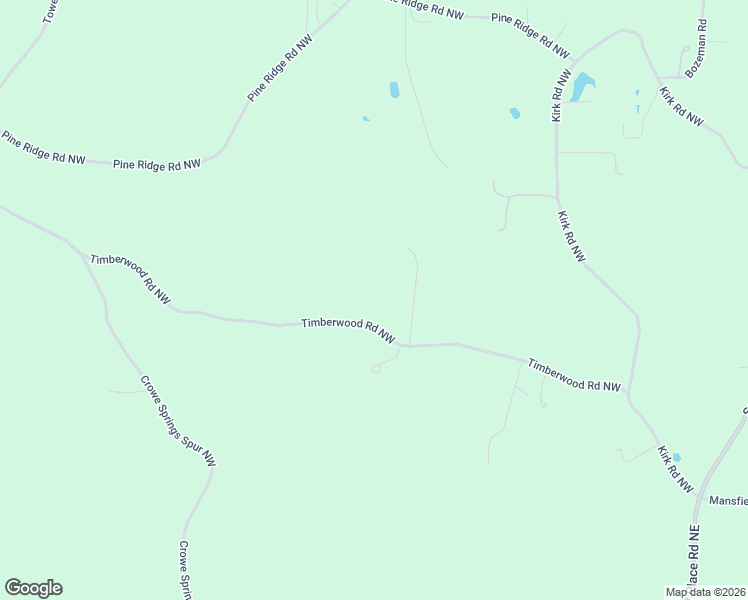 map of restaurants, bars, coffee shops, grocery stores, and more near 482 Timberwood Road Northwest in White