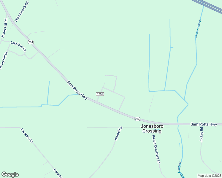 map of restaurants, bars, coffee shops, grocery stores, and more near 264 Bluebird Lane in Hallsboro