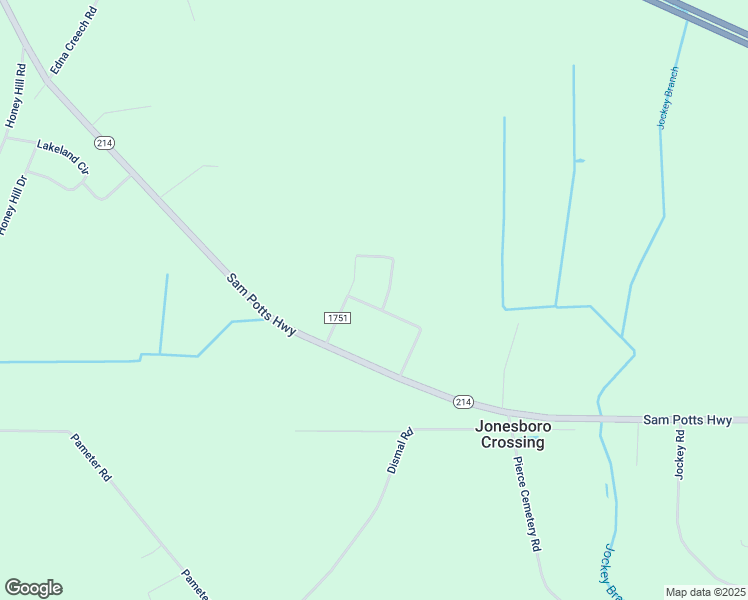 map of restaurants, bars, coffee shops, grocery stores, and more near 264 Bluebird Lane in Hallsboro