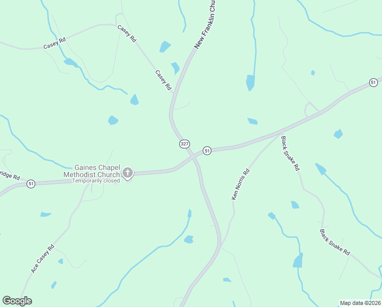 map of restaurants, bars, coffee shops, grocery stores, and more near 56 Georgia 327 in Canon