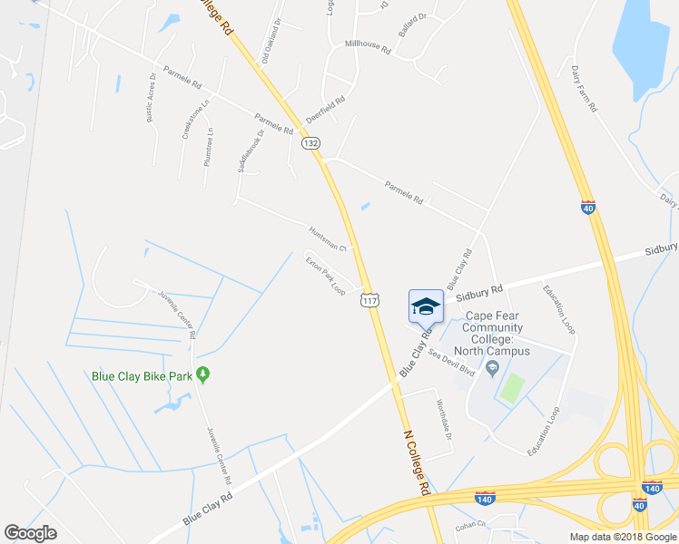 map of restaurants, bars, coffee shops, grocery stores, and more near 4826 Exton Park Loop in Castle Hayne