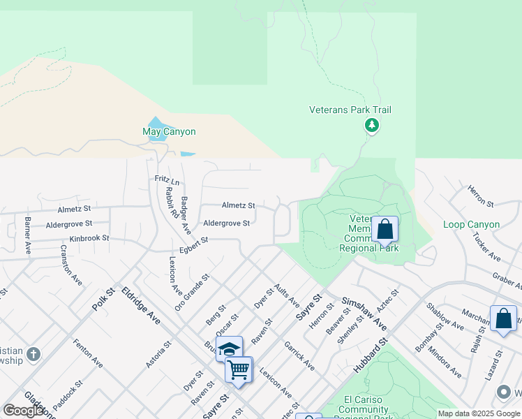 map of restaurants, bars, coffee shops, grocery stores, and more near 14022 Arlee Place in Los Angeles