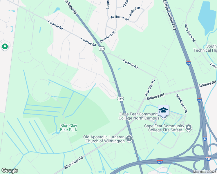 map of restaurants, bars, coffee shops, grocery stores, and more near 4902 Exton Park Loop in Castle Hayne