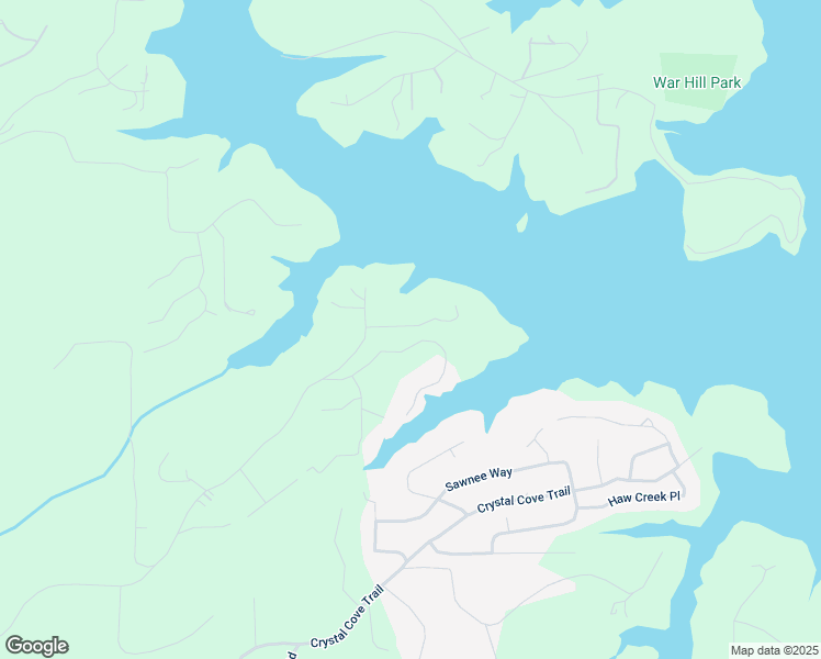 map of restaurants, bars, coffee shops, grocery stores, and more near 6555 Happy Hollow Trail in Gainesville